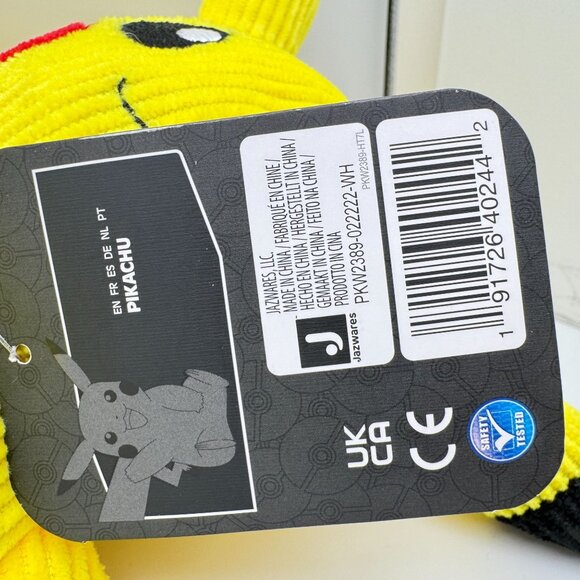 NWT POKÉMON Pikachu Charmander Squirtle Bulbasaur 7-8" Plush Starters Nintendo - Picture 8 of 16